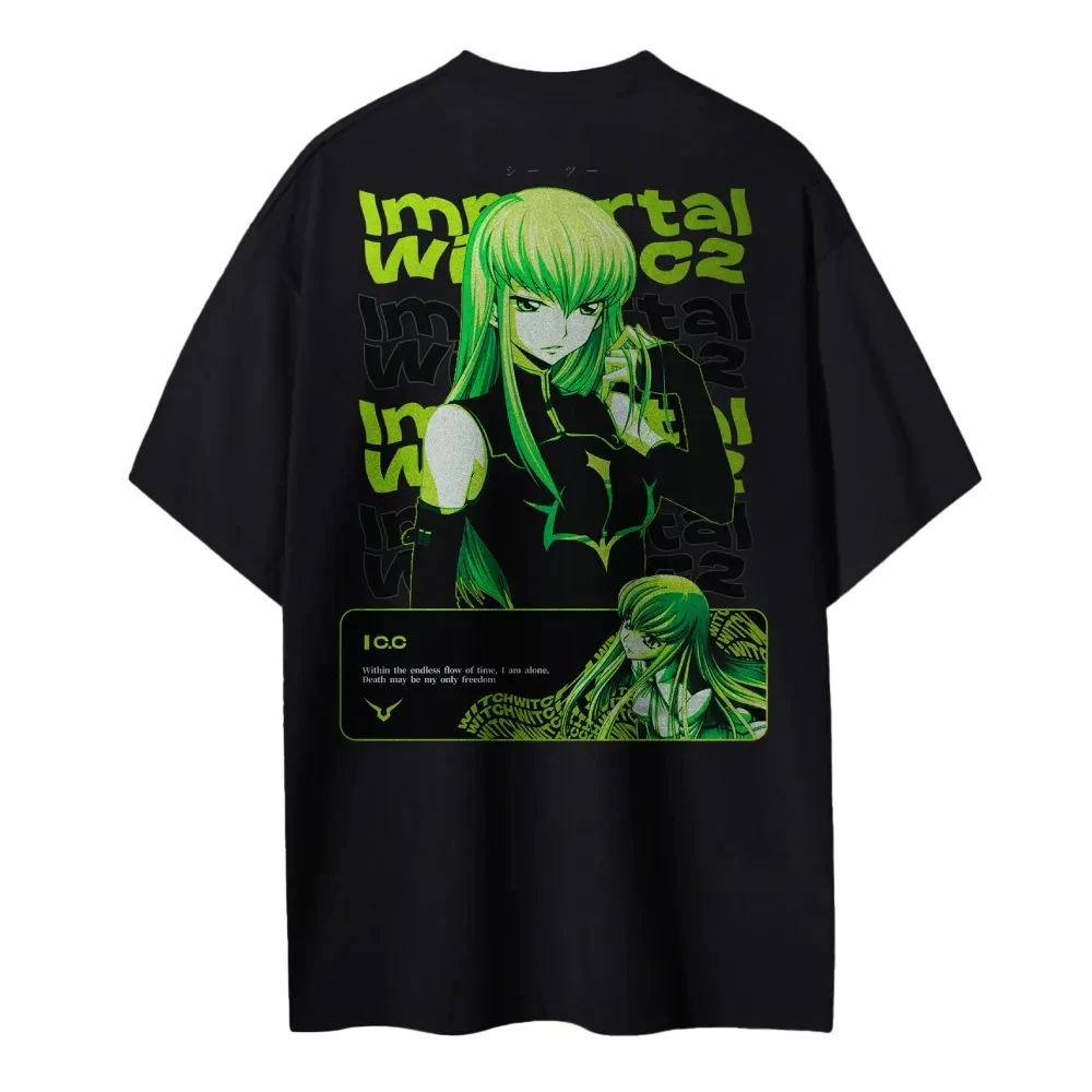 Men Shoes Quotes - Nieuw Code Geass T-shirt C.C. Karakter