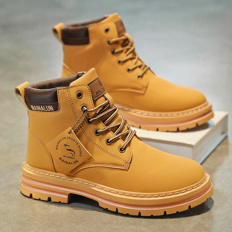 Men Shoes On Sale - Klassieke Heren Hoge Laarzen Hoge Kwaliteit