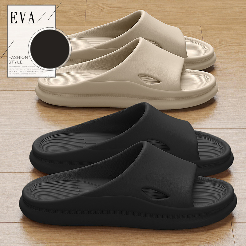 Men Shoes On Sale - Stille Zomerslippers Ademend Badkamersandalen Geurbestendig Antislip