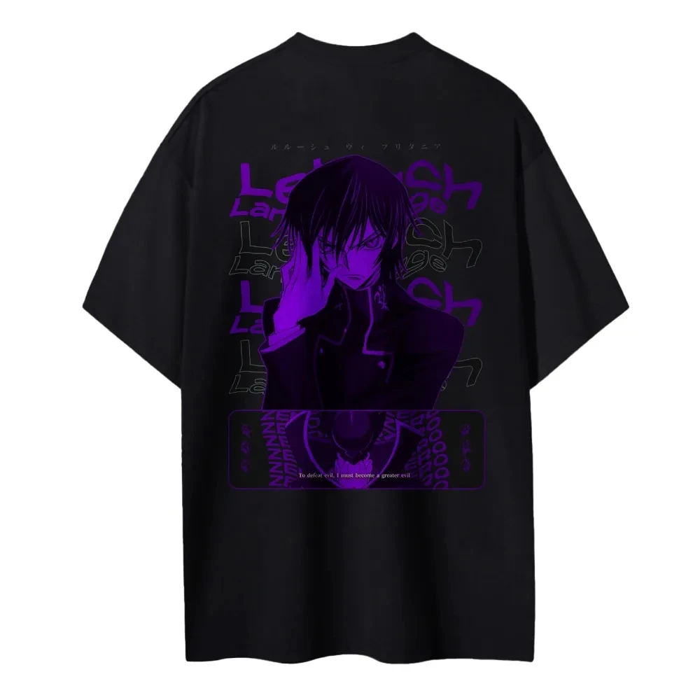 Men Shoes Quotes - Nieuwe Code Geass T-shirt Lelouch Lamperouge