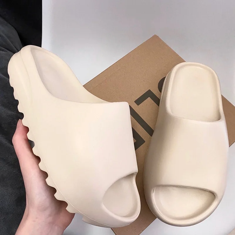 Men Shoes On Sale - Huispantoffels antislip dikke zachte plateau slippers