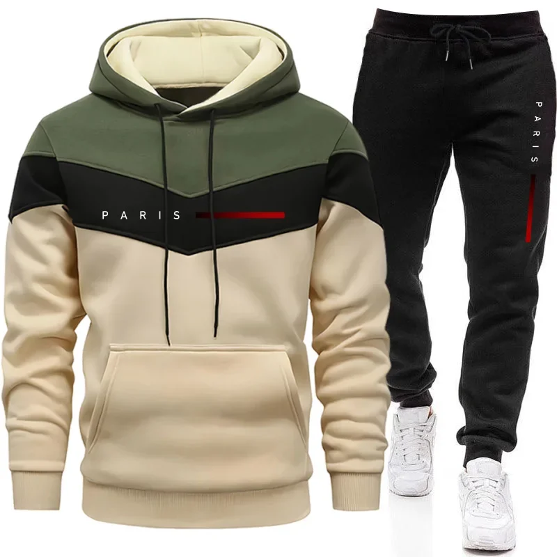 Men Shoes Joggers - Paris Fashion Heren Hoodies Set Dagelijks
