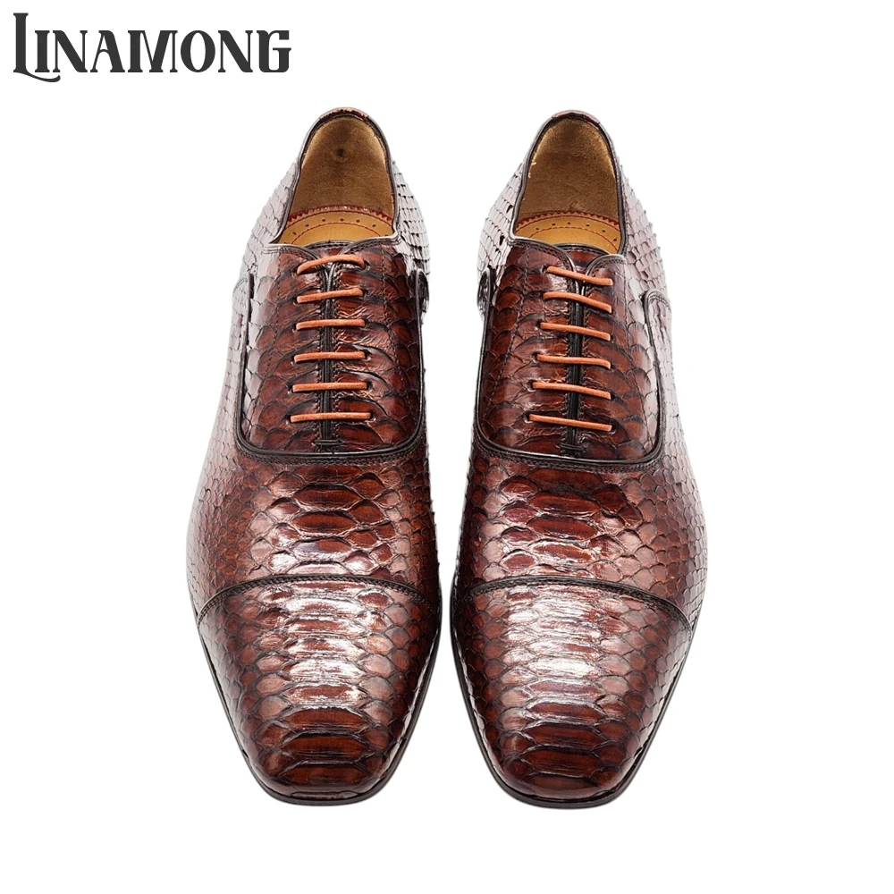 Bruine Oxford-schoenen van imi - Men'S Shoes Limited Edition recensie en prijs