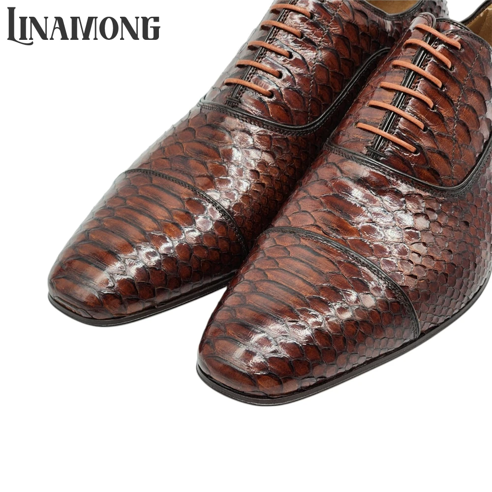 Bruine Oxford-schoenen van imi - Men'S Shoes Limited Edition recensie en prijs