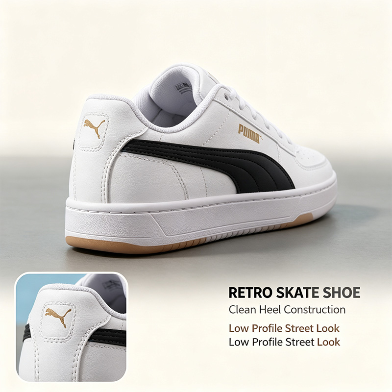 PUMA Heren Wit Zwart Lage Snea - Men'S Shoes Puma Sneakers recensie en prijs