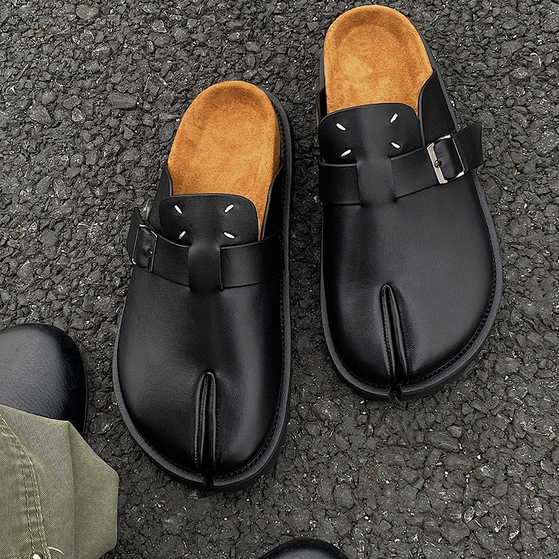 Heren Slippers met gespleten t - Men'S Shoes Birkenstock recensie en prijs