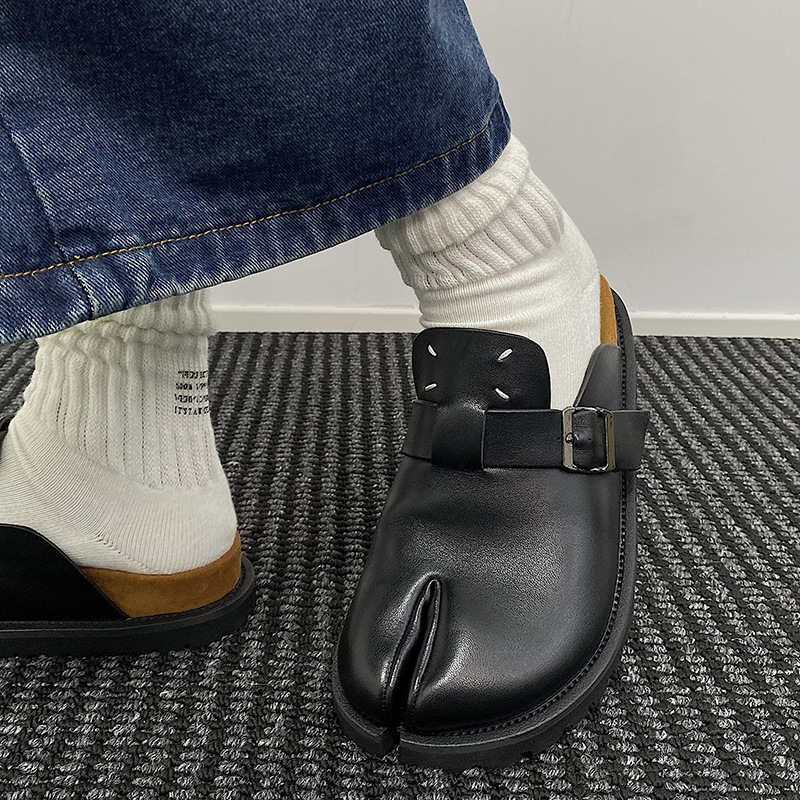 Heren Slippers met gespleten t - Men'S Shoes Birkenstock recensie en prijs