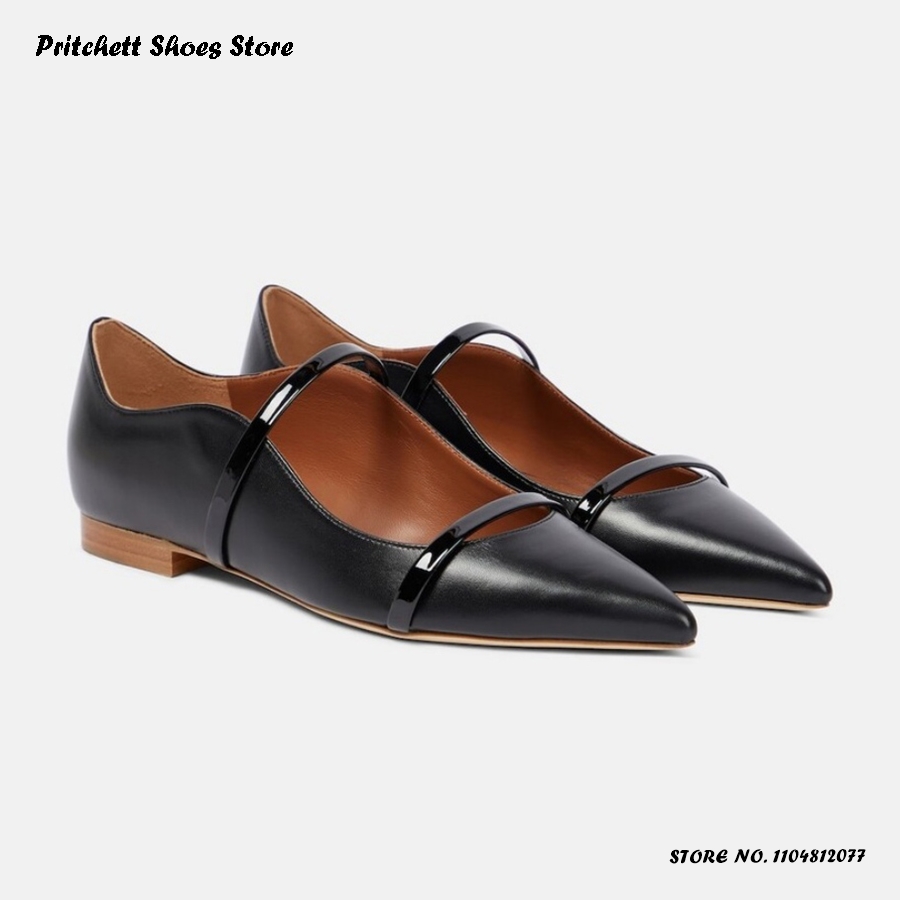 Dames Leren ballerina's met du - Shoes Heels Men recensie en prijs