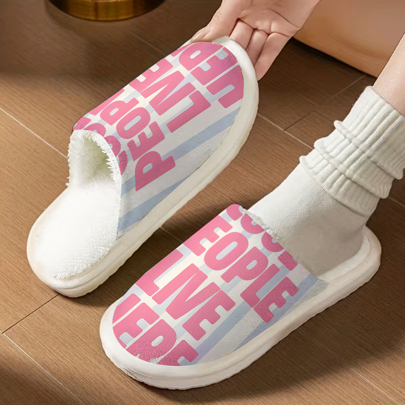 Cool Quote Luxe Pluche Pantoff - Men Shoes Quotes recensie en prijs