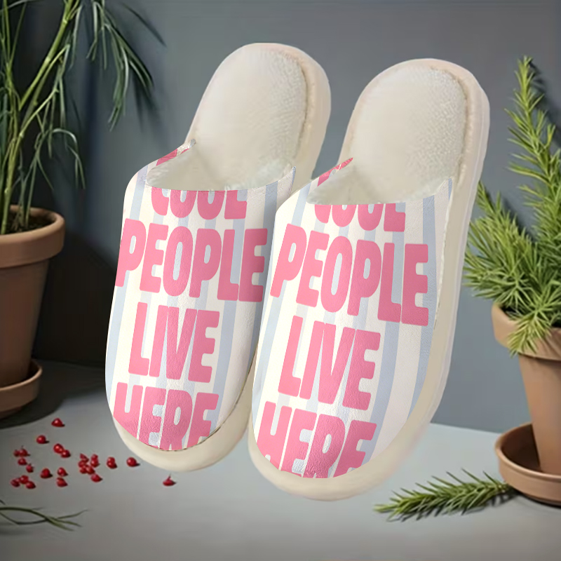Cool Quote Luxe Pluche Pantoff - Men Shoes Quotes recensie en prijs