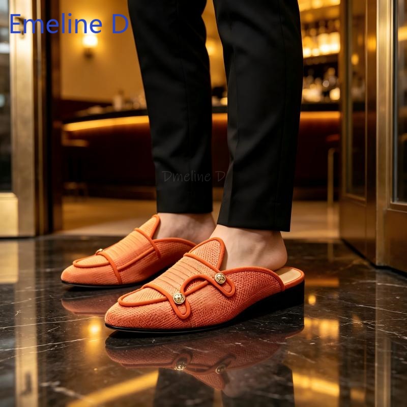 Geweven textielloafers zonder  - Shoes Heels Men recensie en prijs