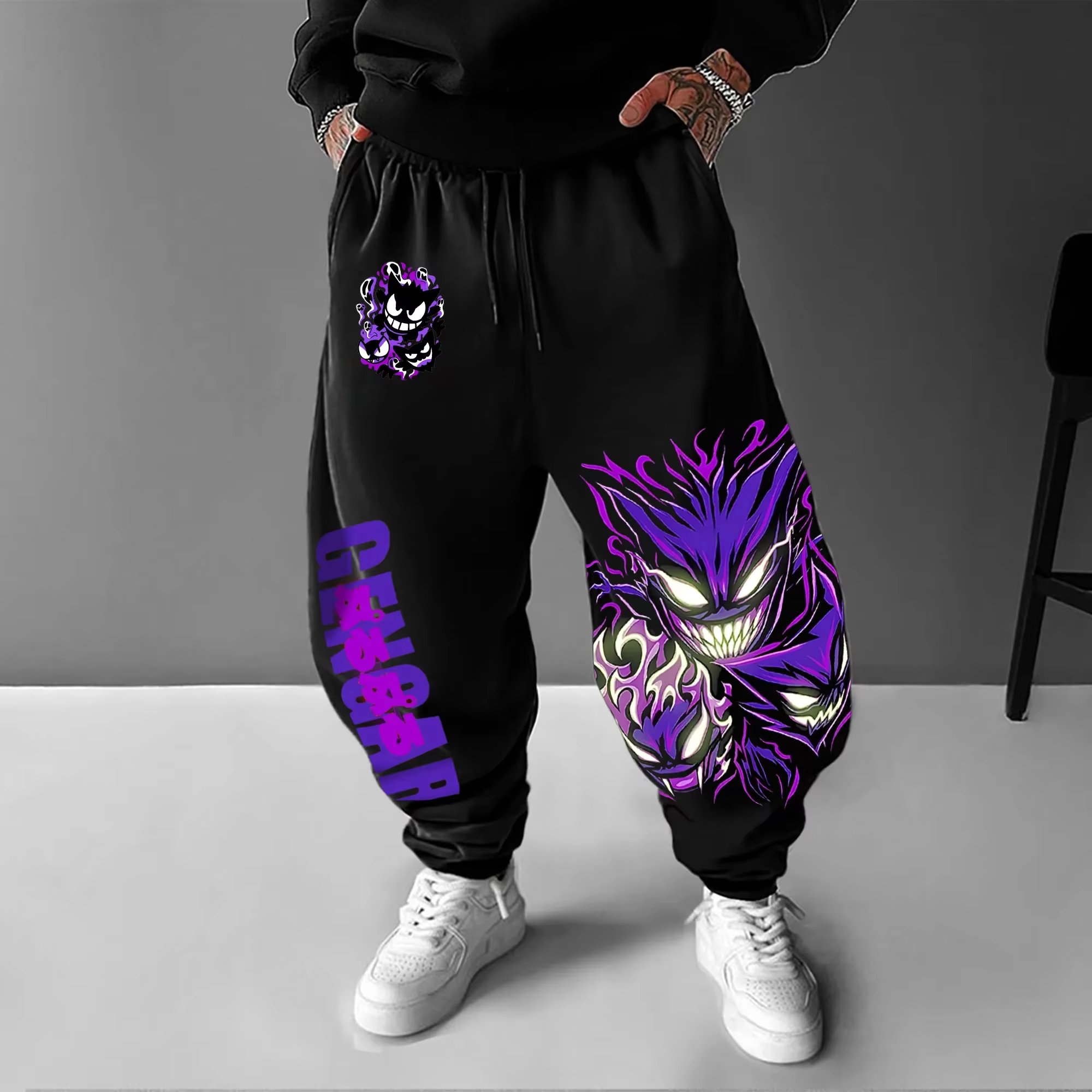 Y2K 2026 Pokemon Gengar Katoen - Men Shoes Joggers recensie en prijs