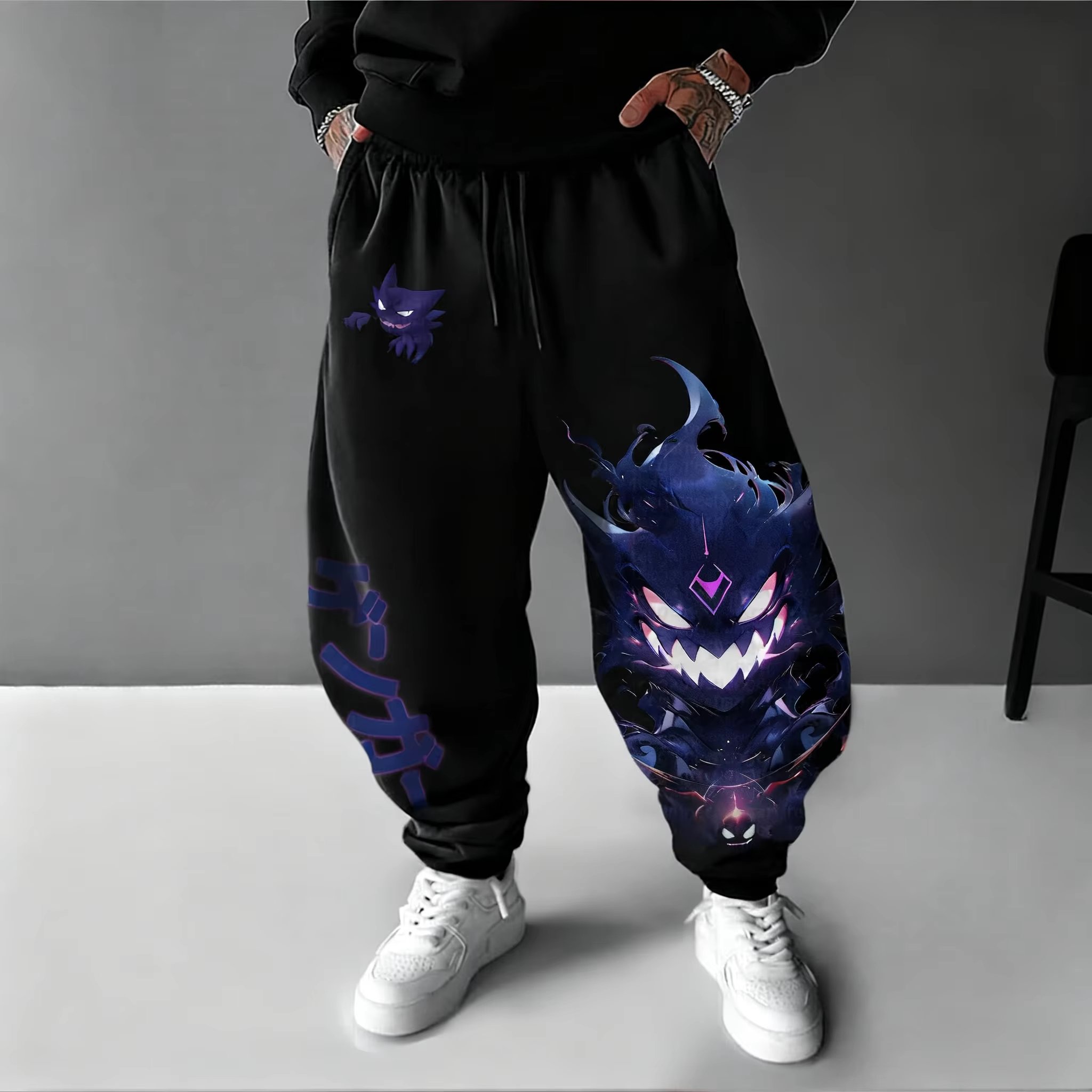 Y2K 2026 Pokemon Gengar Katoen - Men Shoes Joggers recensie en prijs