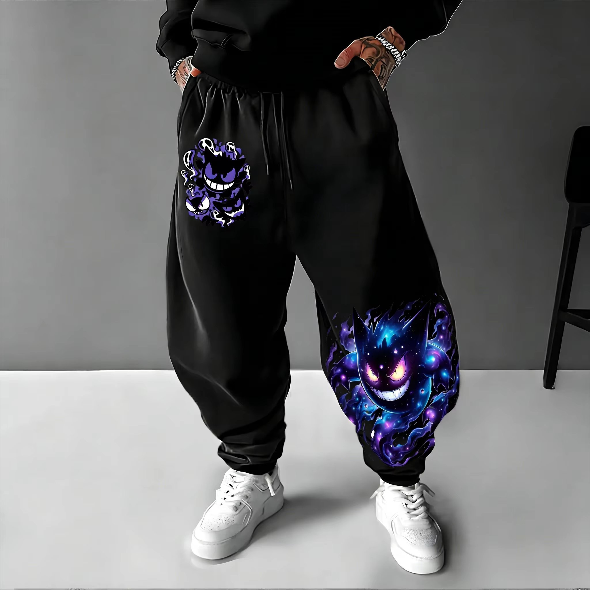 Y2K 2026 Pokemon Gengar Katoen - Men Shoes Joggers recensie en prijs