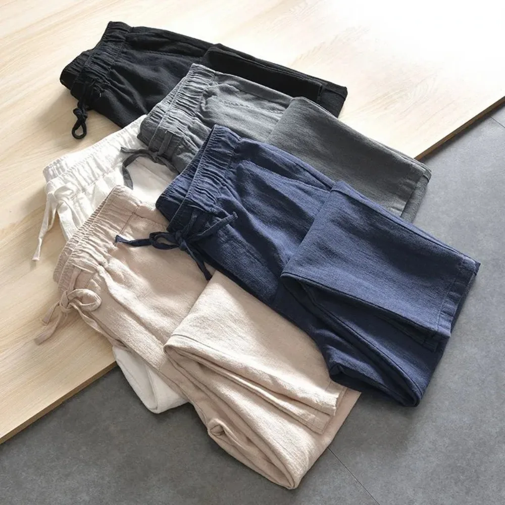Heren katoenen linnen casual b - Men Shoes Joggers recensie en prijs