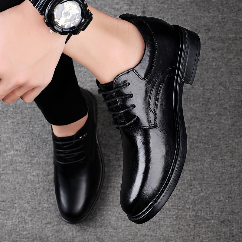 Leren casual verhogende schoen - Men'S Shoes Qn recensie en prijs